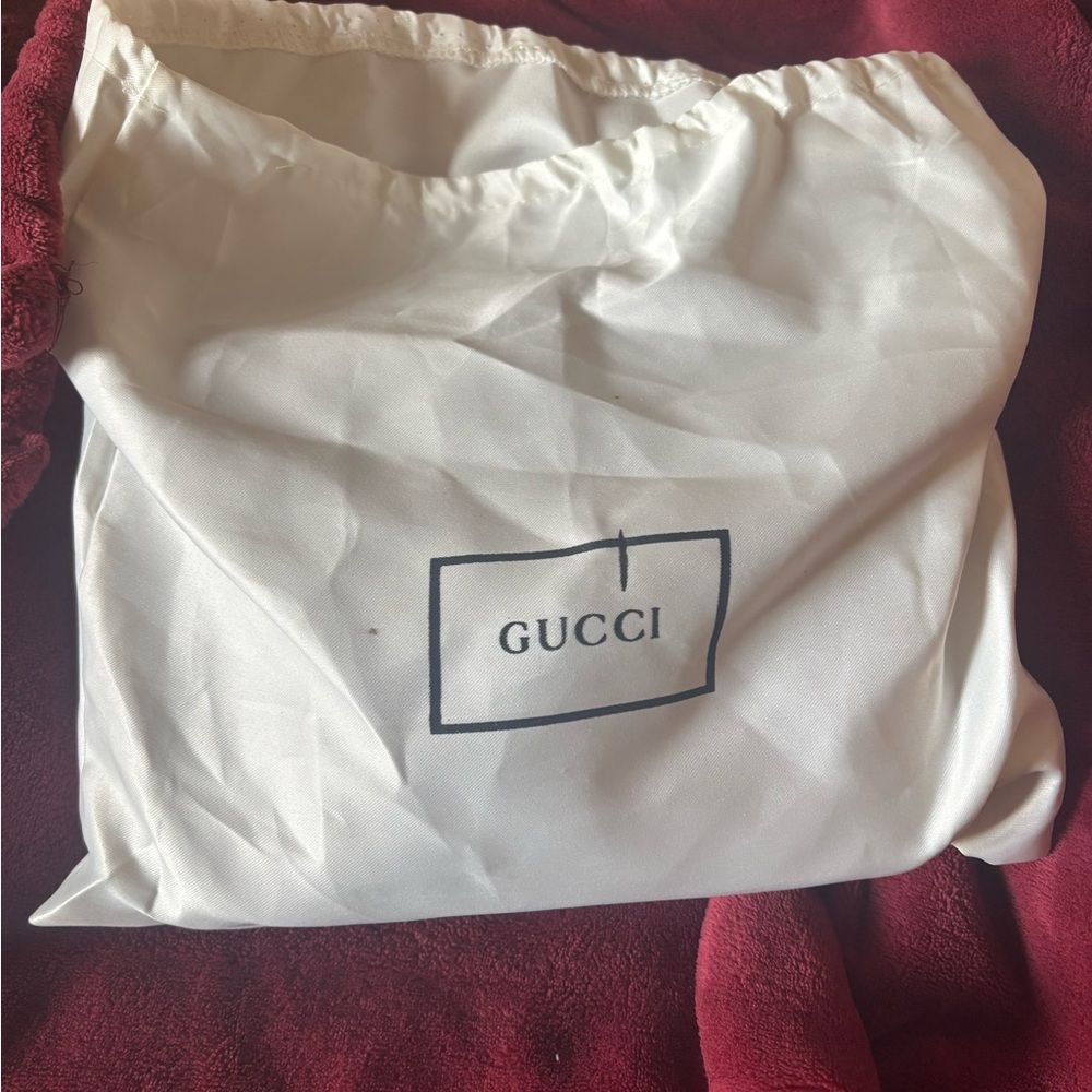 Gucci White Dust Bag